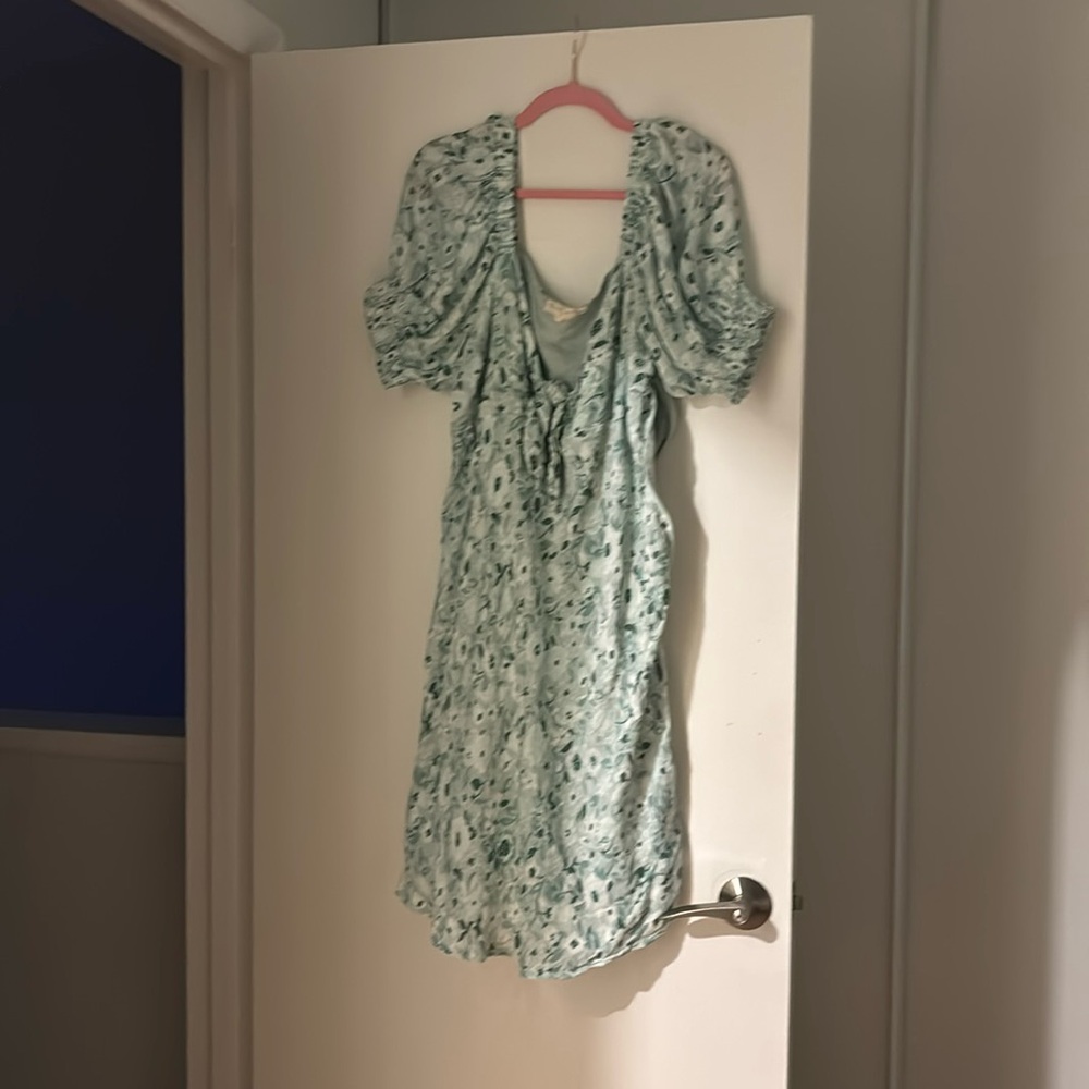 Anthropologie Green Dress